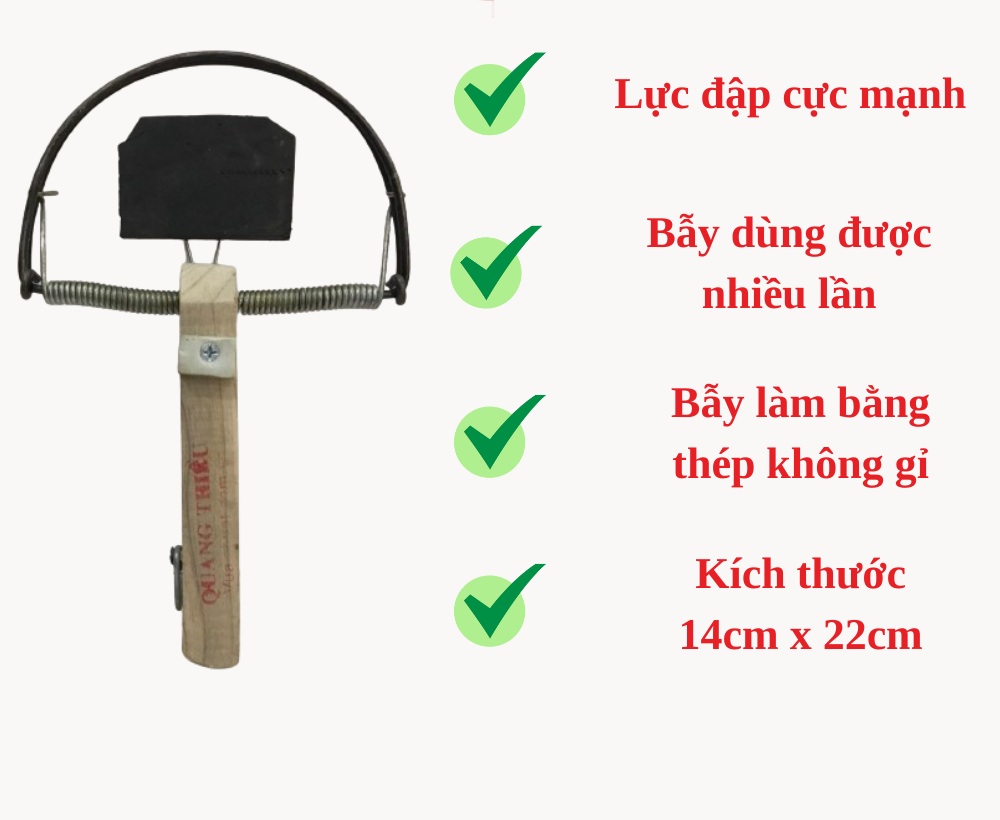 Bẫy chuột bán nguyệt - Ảnh 4