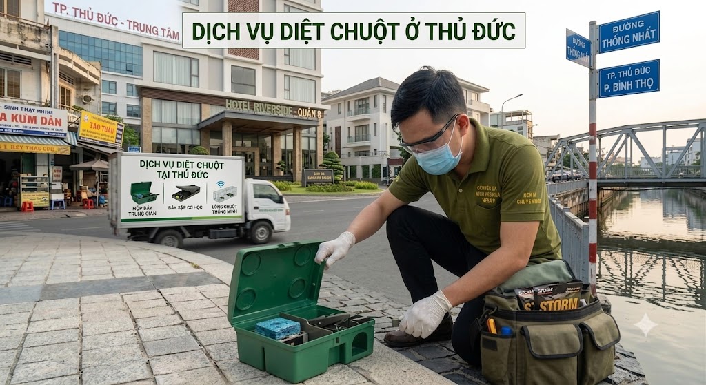 dịch vụ diệt chuột tại thủ đức
