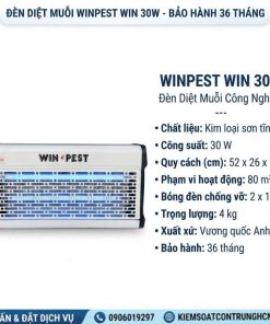 Đèn Diệt Côn Trùng WinPest Win 30W - Ảnh 2