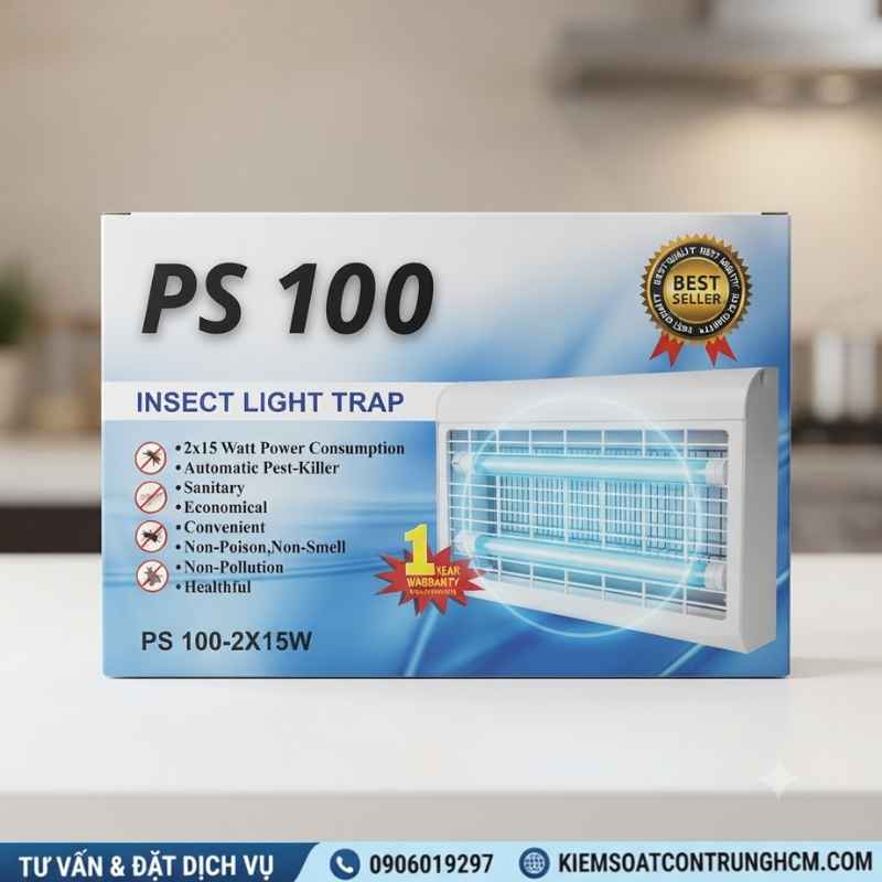 Đèn Diệt Côn Trùng PS 100