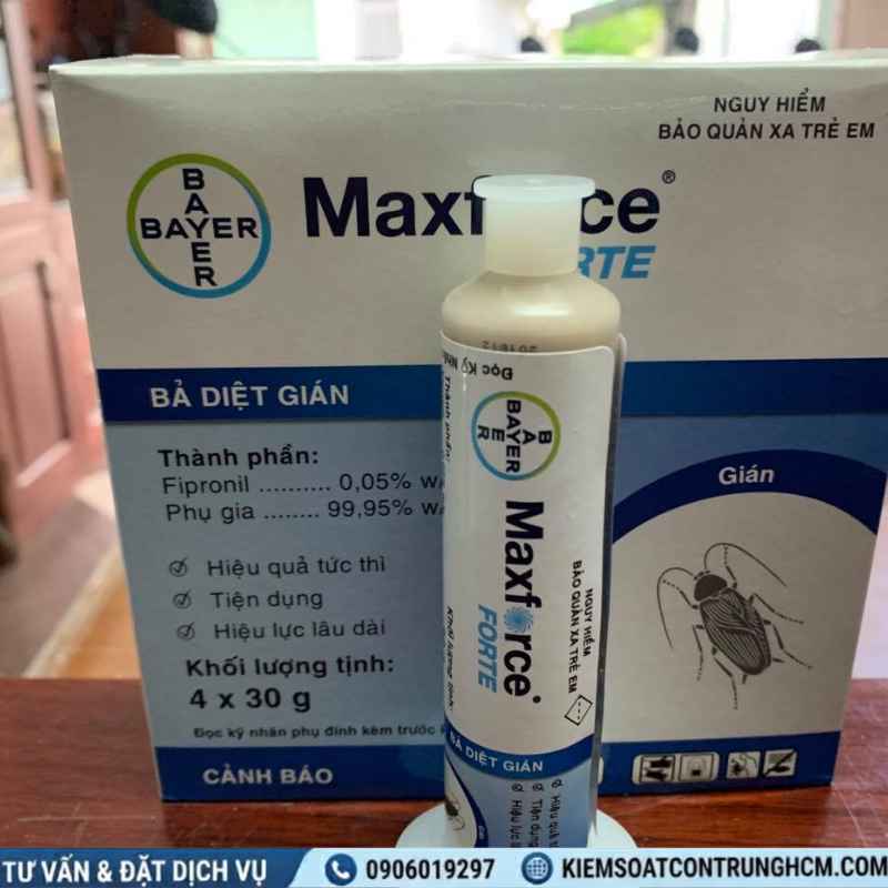 Thuốc Diệt Gián Maxforce Forte diệt gián đức, gián mỹ hiệu quả