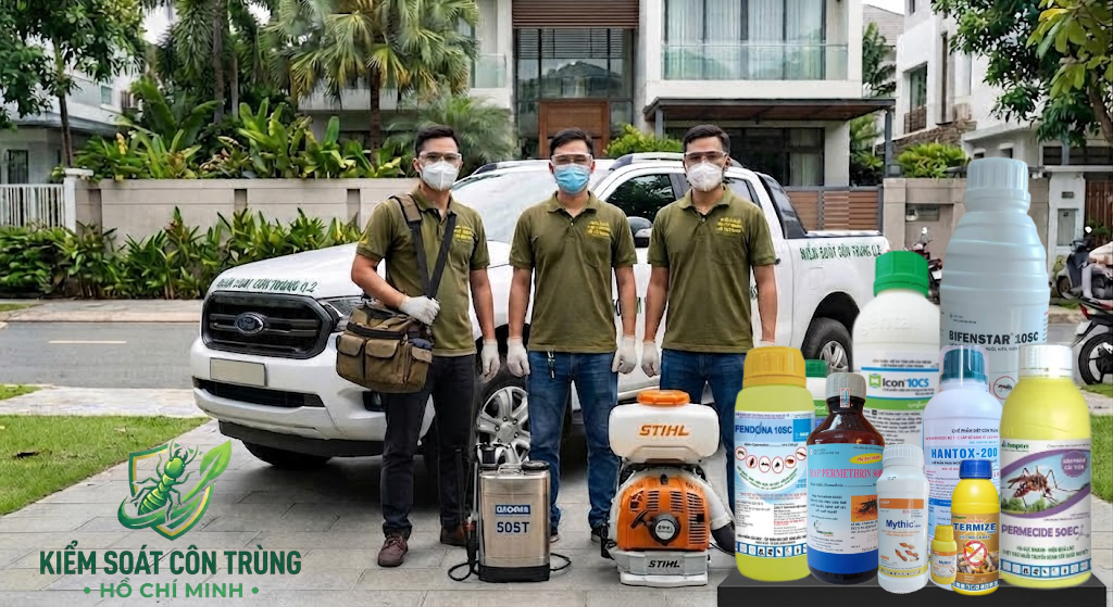 Kiểm soát côn trùng Hồ Chí Minh