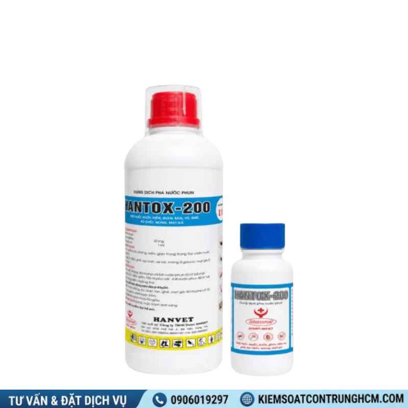 Thuốc Diệt Bọ Chét- Ve Chó HANTOX-200 - An toàn cho chó, mèo