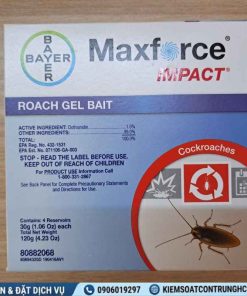 Thuốc Diệt Gián Maxforce Impact diệt gián đức, gián mỹ tận gốc giá rẻ