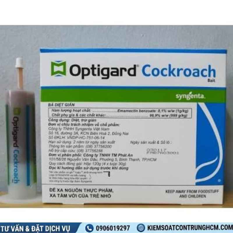 Thuốc Diệt Gián Optigard diệt tận gốc gián đức, gián mỹ, gián nhà giá rẻ