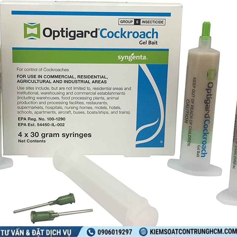 Thuốc Diệt Gián Optigard diệt tận gốc gián đức, gián mỹ, gián nhà giá rẻ kiểm soát côn trùng hồ chí minh