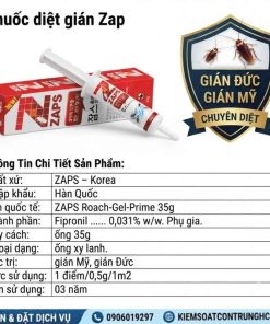 Thuốc Diệt Gián ZAPS nhập khẩu từ Hàn Quốc giá rẻ nhất