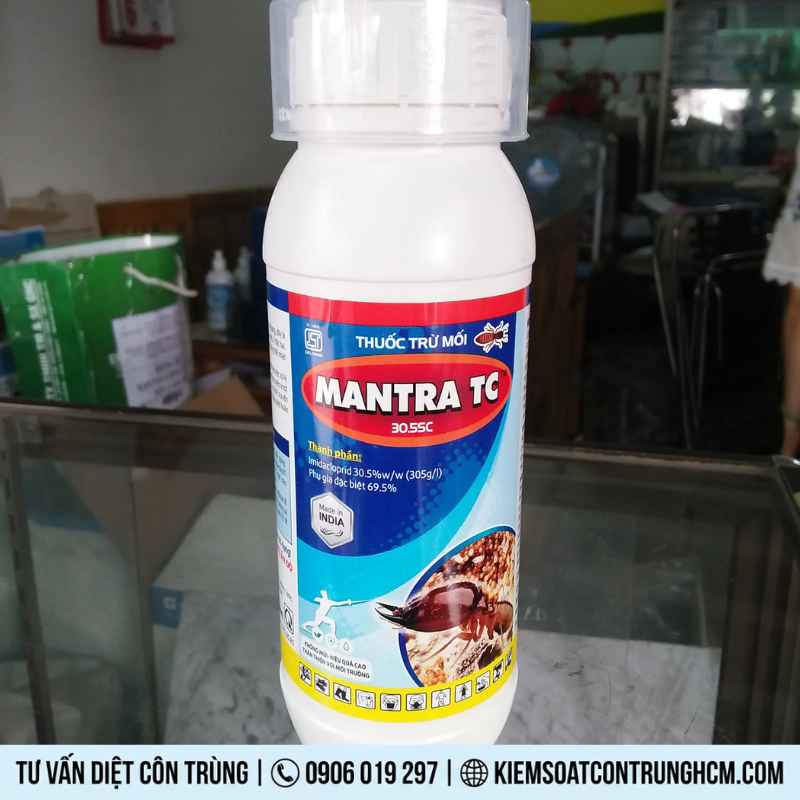 Thuốc diệt mối Mantra TC 30.5SC - diệt mối và phòng chống hiệu quả giá rẻ tại Kiểm soát côn trùng Hồ Chí Minh