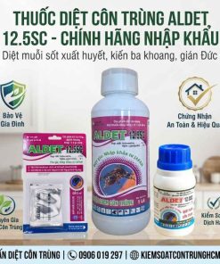 Thuốc Diệt Muỗi ALDET 12.5SC tại kiểm soát côn trùng Hồ Chí Minh