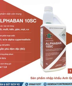 Thuốc Diệt Muỗi và côn trùng Alphaban 10SC