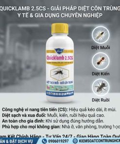 Thuốc Diệt Muỗi QuickLamb 2.5CS - Ảnh 3