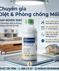Thuốc Phòng Chống Mối Map Boxer 30EC nhập khẩu chính hãng Map Pacific Singapore kiểm soát côn trùng hồ chí minh giá rẻ