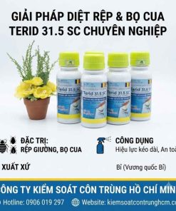 Thuốc diệt rệp giường, ve cua Terid 31.5SC - Ảnh 2