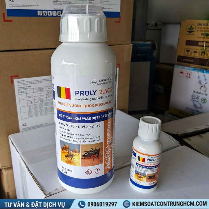 Thuốc diệt Ruồi Proly 2.5CS diệt ruồi muỗi tận gốc, hiệu quả cao