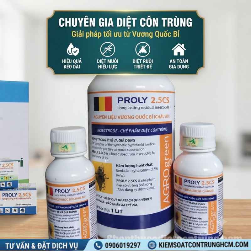 Thuốc diệt Ruồi Proly 2.5CS