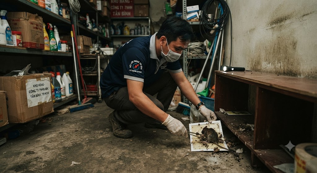 Dịch vụ kiểm soát chuột tại quận Bình Thạnh