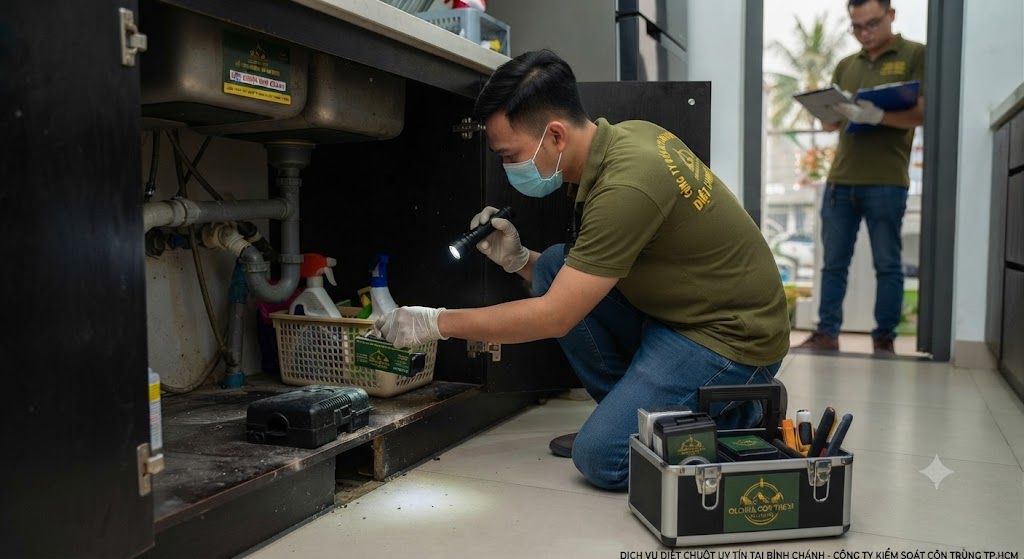Dịch vụ kiểm soát chuột tại Bình Chánh