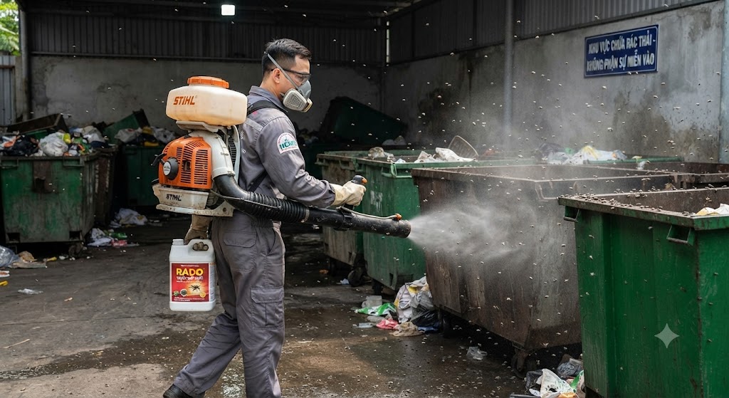 Dịch vụ phun thuốc diệt ruồi