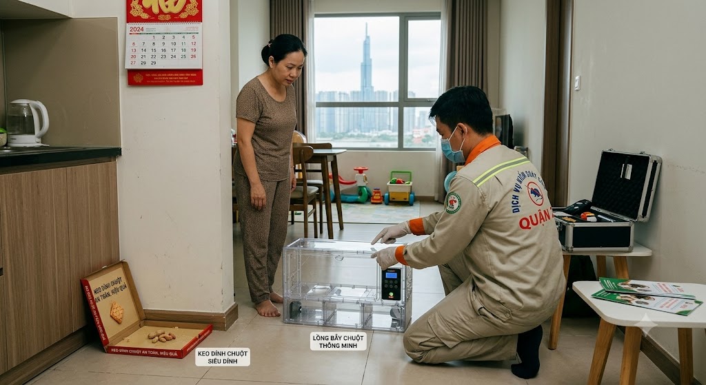 Kiêm soát chuột Hồ Chí Minh
