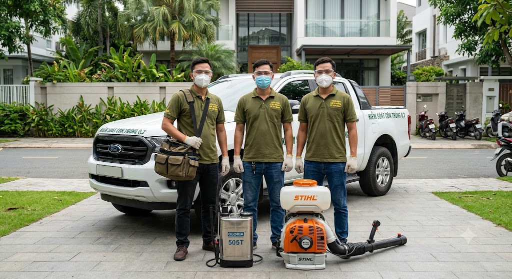kiểm soát côn trùng hồ chí minh