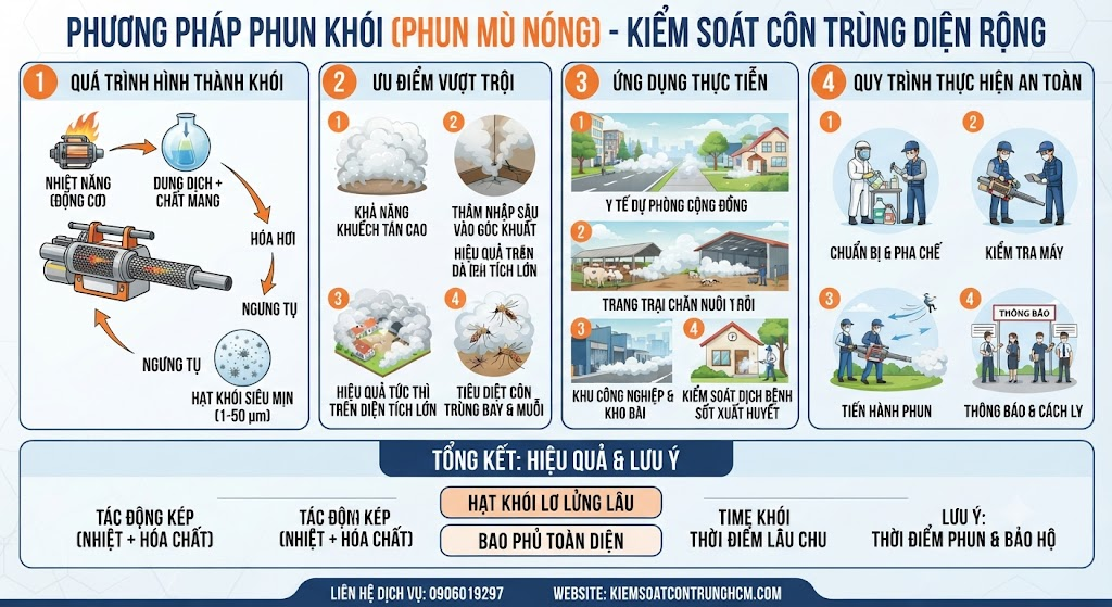 Phương Pháp Phun Khói Trong Kiểm Soát Côn Trùng Và Dịch Hại