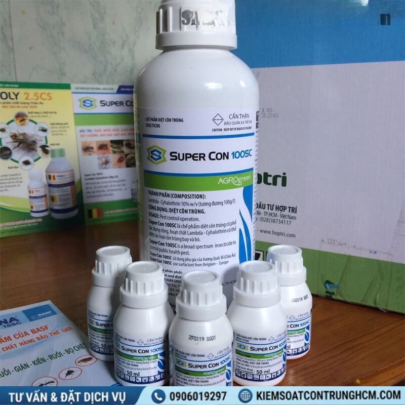 thuốc diệt côn trùng Super Con 100SC
