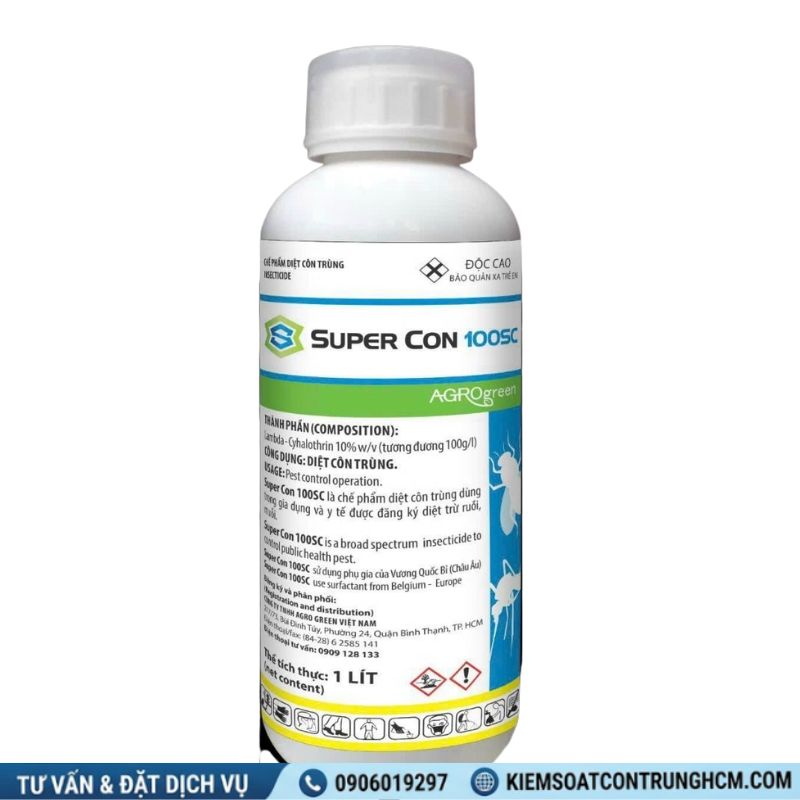 thuốc diệt côn trùng Super Con 100SC