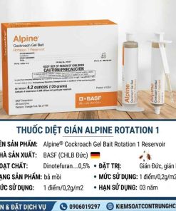 Thuốc Diệt Gián Alpine Rotation 1 tại kiểm soát côn trùng hồ chí minh